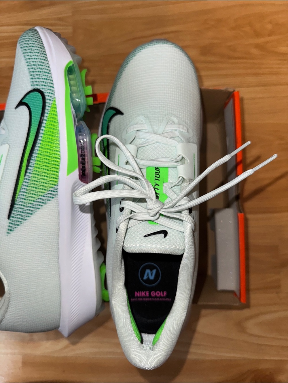NEW- Nike Air Zoom Infinity TR Next 2 Flyweave Golf Shoes- size 10.5 - Picture 3 of 9